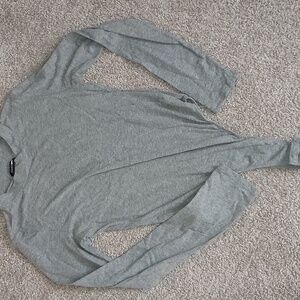 4/$18 gray longsleeve funnel bodysuit